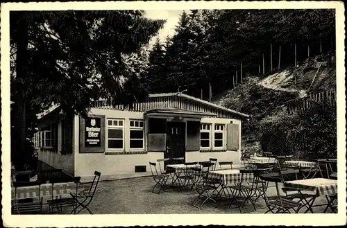 Ak Rodenberg in Schaumburg, Waldschänke Heisterburg im Deister bei Barsinghausen