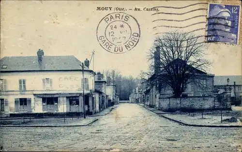 Ak Mouy Oise, Rue Cassini