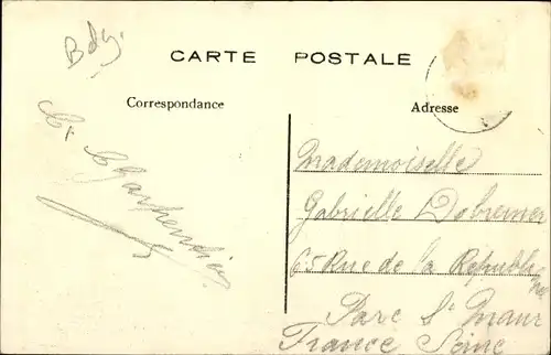 Ak Spa Wallonie Lüttich, Avenue du Marteau