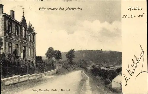 Ak Hastière Wallonien Namur, Villa scolaire des Marçunvins