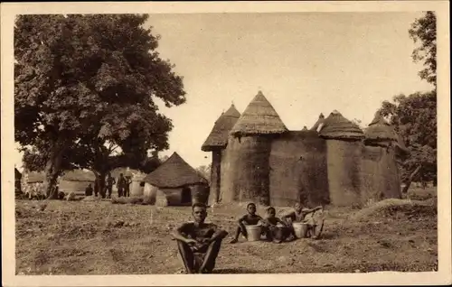 Ak Natitingou Dahomey Benin, Fälle Somba