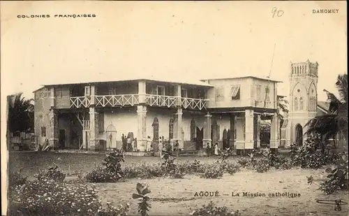 Ak Agoue Dahomey Benin, La Mission Catholique