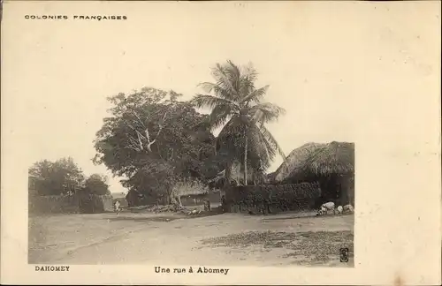 Ak Abomey Benin, A Street