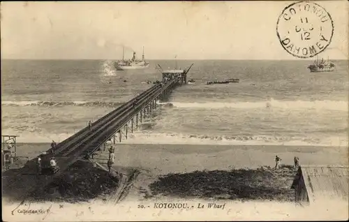 Ak Cotonou Dahomey Benin, Le Wharf