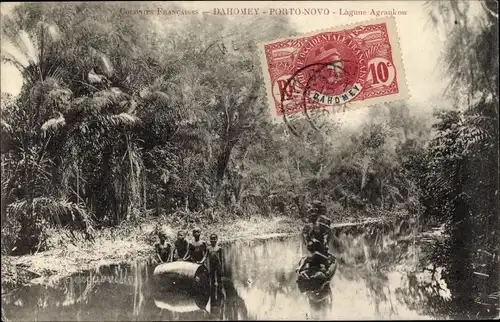 Ak Porto Novo Dahomey Benin, Lagune Agrankou