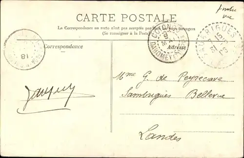 Ak Dahomey Benin, Eine Wanderecke, Töpferei von Ombega