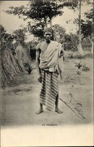 Ak Dahomey Benin, Un dahoméen