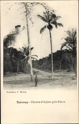 Ak Pahou Dahomey Benin, Chemin d&#39;Adjara