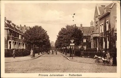 Ak Rotterdam Südholland Niederlande, Prinzessin Julianalaan