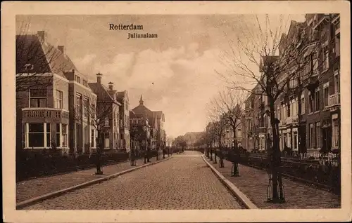 Ak Rotterdam Südholland Niederlande, Julianalaan