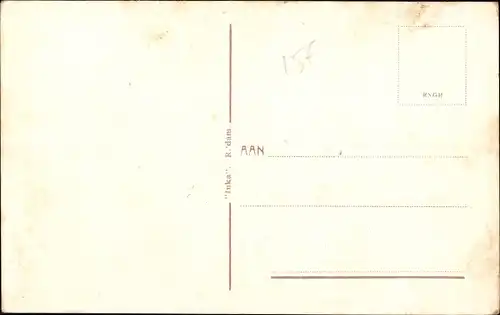 Ak Rotterdam Südholland Niederlande, Bergweg, Straßenbahn