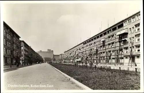 Ak Rotterdam Zuid. Südholland Niederlande, Dordtschelaan