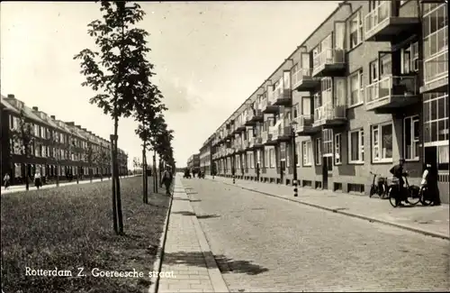 Ak Rotterdam Südholland Niederlande, Goreesche straat