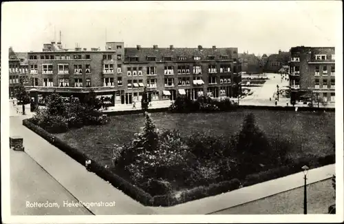 Ak Rotterdam Südholland Niederlande, Hekelingenstraat