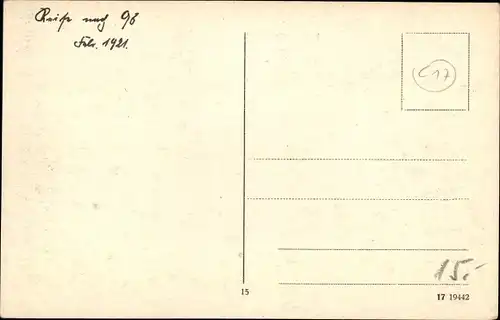 Ak Katowice Kattowitz Oberschlesien, Poststraße, Handlung D. Königsberger, M. Grabowski