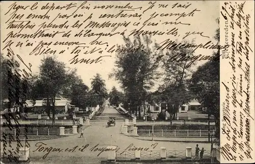 Ak Weltevreden Batavia Jakarta Indonesien, Gang Secretarie