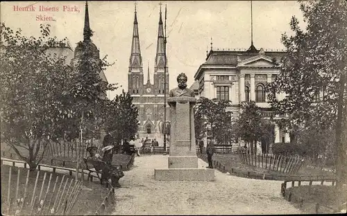 Ak Skien Norwegen, Henrik Ibsens Park