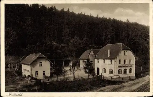Ak Hermsdorf in Thüringen, Gasthaus und Sommerfrische Bockmühle