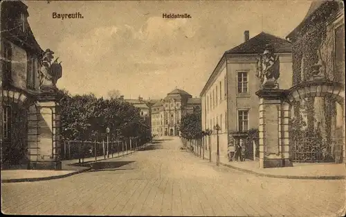 Ak Bayreuth in Oberfranken, Heldstraße