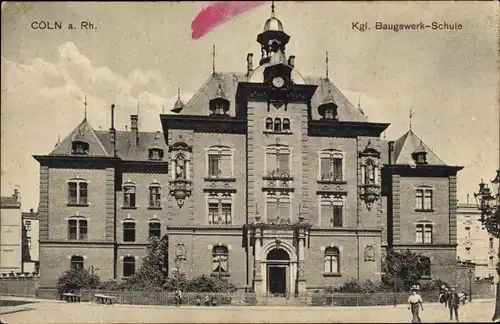 Ak Köln am Rhein, Kgl. Baugewerkschule