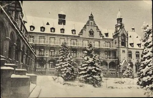 Ak Freiburg im Breisgau, Diakonissenhaus, Winter