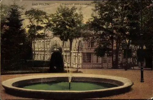 Ak Polczyn Zdrój Bad Polzin Pommern, Friedrich Wilhelmsbad