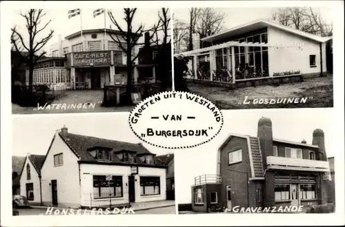 Ak Südholland, Wateringen, Loosduinen, Honselerdijk, 's Gravenzande, van Burgersdijk