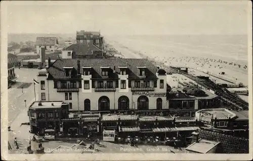 Ak Zandvoort Nordholland Niederlande, Groot Badhuis, Panorama