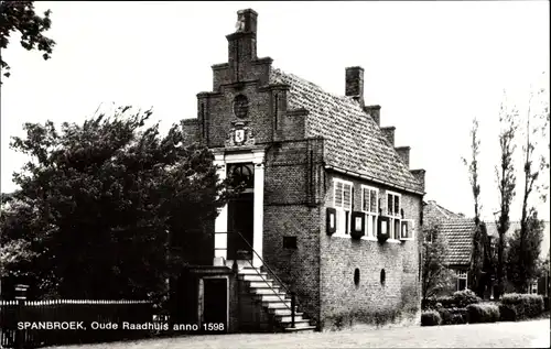 Ak Spanbroek Nordholland Niederlande, Oude Raadhuis