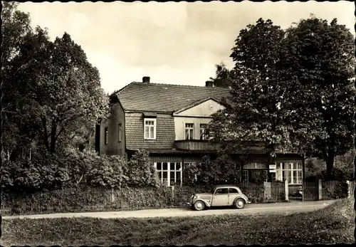 Ak Wüstendittersdorf Schleiz im Vogtland Thüringen, Gasthof Waldhorn