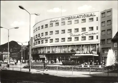 Ak Jena in Thüringen, Interhotel International, Palast Theater