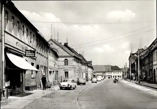 Ak Herzberg im Landkreis Elbe Elster, Blick in die Torgauer Straße