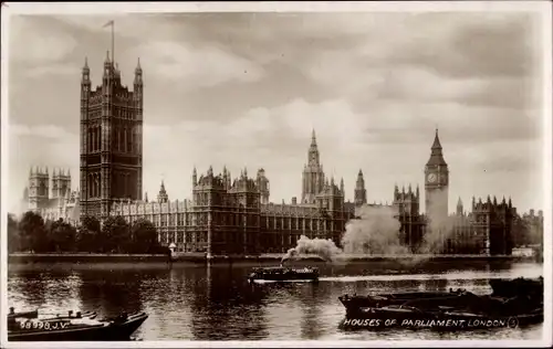 Ak City of Westminster London England, Houses of Parliament