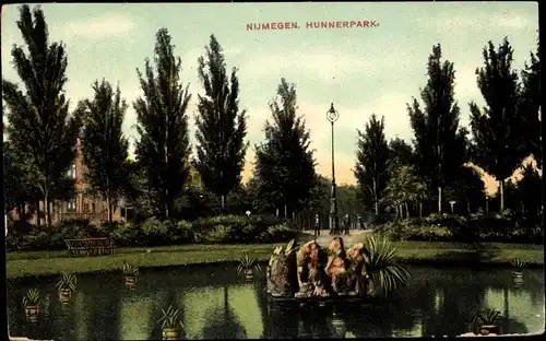 Ak Nijmegen Gelderland Niederlande, Hunnerpark