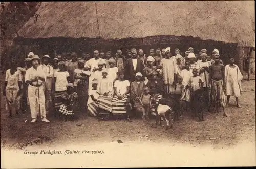 Ak Guinea, Groupe d&#39;indigenes