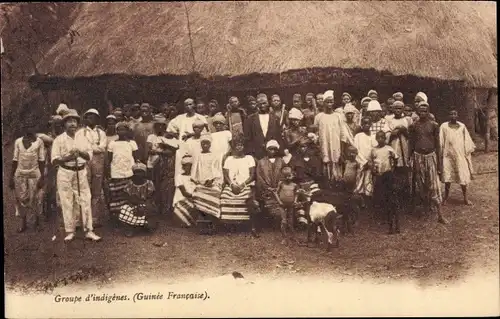 Ak Guinea, Groupe d&#39;indigenes