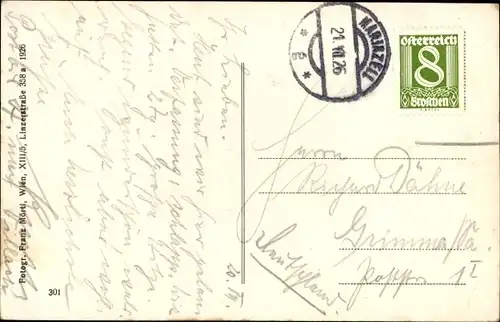 Ak Weichselboden Steiermark, Hotel Post