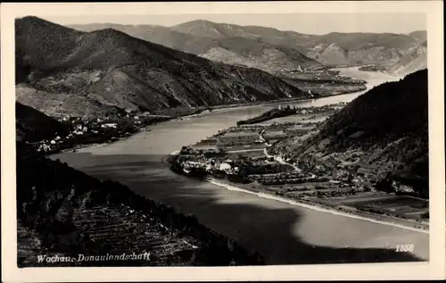 Ak Wachau Niederösterreich, Donaulandschaft