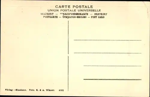 Ak Venersborg Vänersborg Schweden, Djupedalen