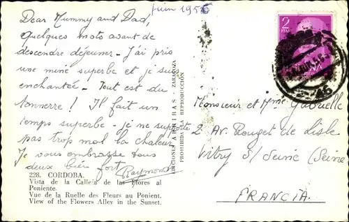 Ak Cordoba Andalusien Spanien