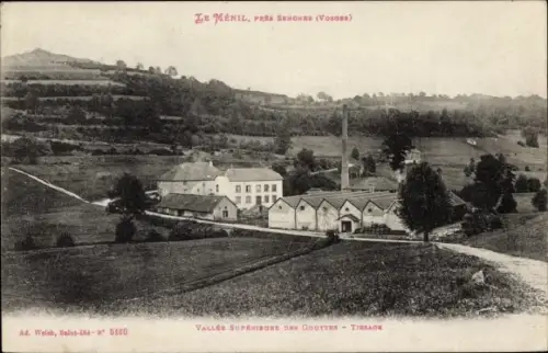 Ak Le Ménil de Senones Vosges, Vallée Supérieure des Gouttes, Tissage