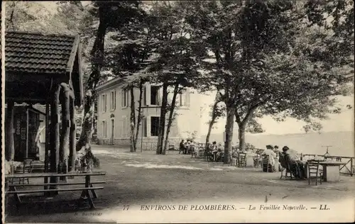 Ak La Feuillée Nouvelle Le Val d'Ajol Lothringen Vosges, Restaurant