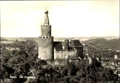 Ak Weida in Thüringen, die Osterburg