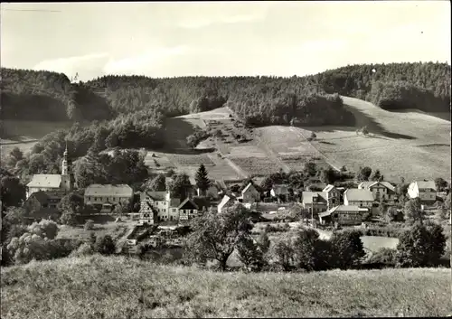 Ak Langenorla in Thüringen, Blick auf Langendembach