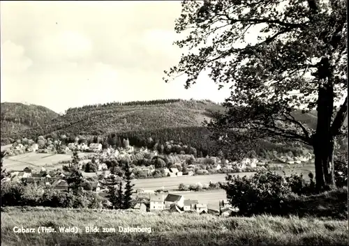 Ak Cabarz Tabarz im Thüringer Wald, Blick zum Dafenberg