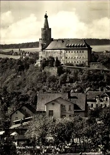 Ak Weida in Thüringen, Die Osterburg