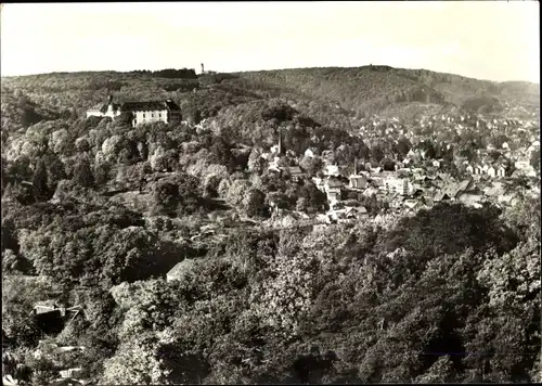 Ak Blankenburg am Harz, Blick vom Großvaterfelsen