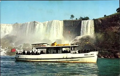 Ak Niagara Falls New York USA, Maid of the Mist