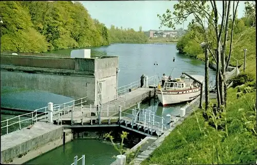 Ak Enniskillen County Fermanagh Nordirland, Portora Lock, Lower Lough Erne