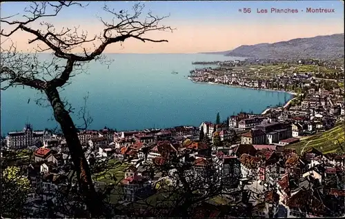 Ak Montreux Kanton Waadt Schweiz, Les Planches